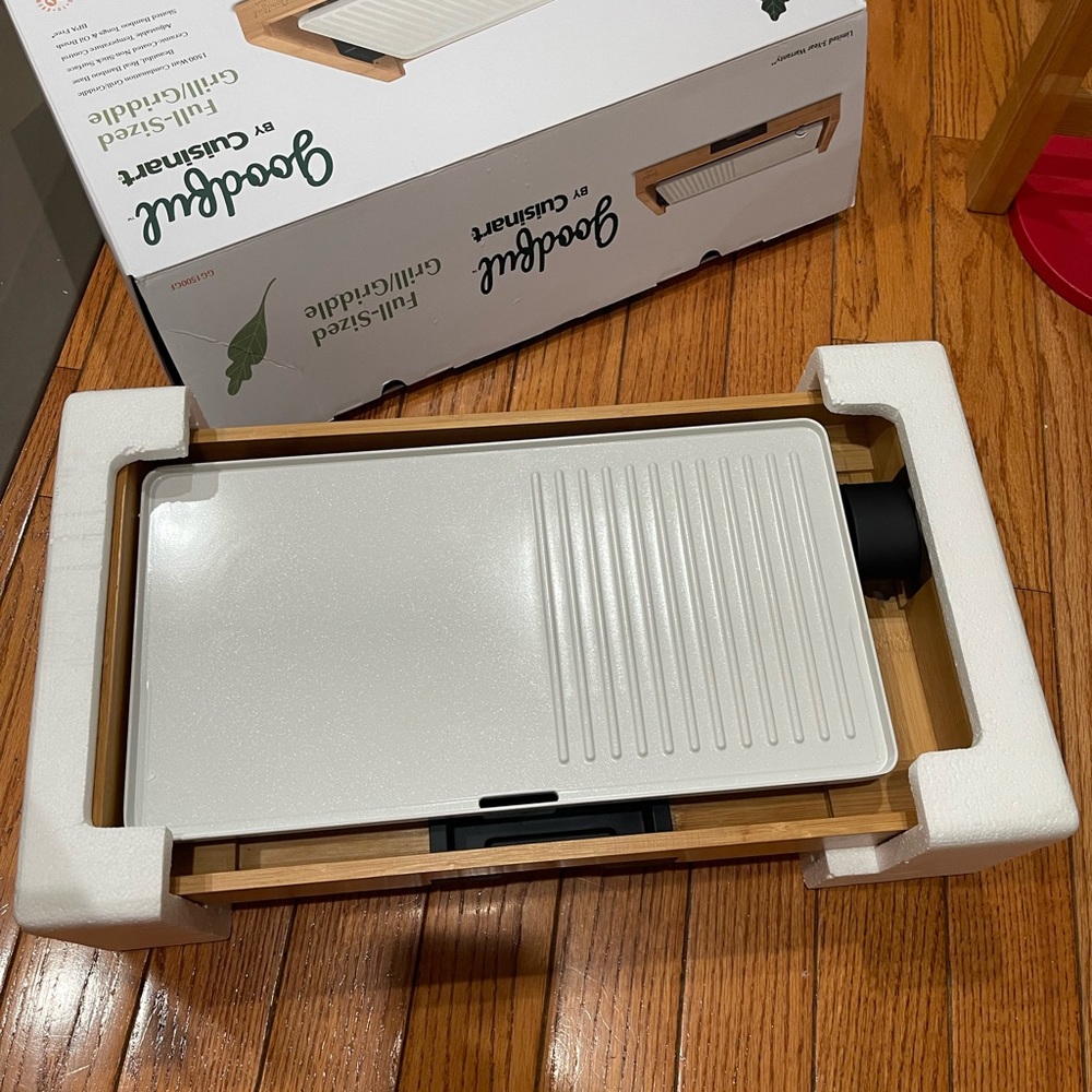 Limited edition, sold out NIB Goodful by Cuisinart full sized grill and griddle